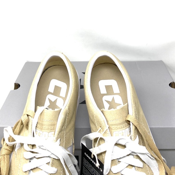 Converse One Star Pro Suede Sneakers Oat Milk Low Top Casual Men's Size A04155C - Picture 5 of 11